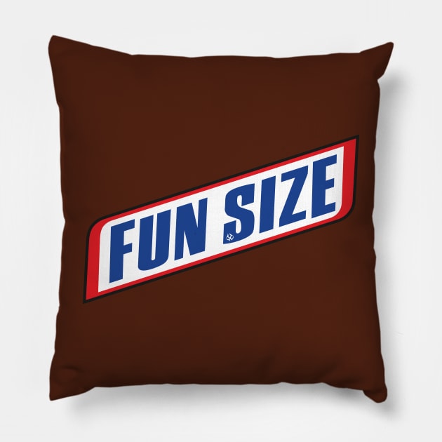 FUN SIZE Pillow by Turnbill Truth Designs