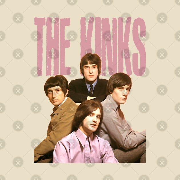 The Kinks  / Retro Faded Fan Design by DankFutura