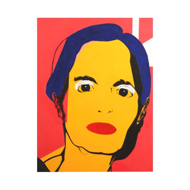 Pop Art Woman Face by covostudio