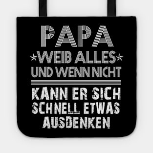 PAPA WEIB ALLES UND WENN NICHT KANN ER SICH SCHNELL ETWAS AUSDENKEN Tote