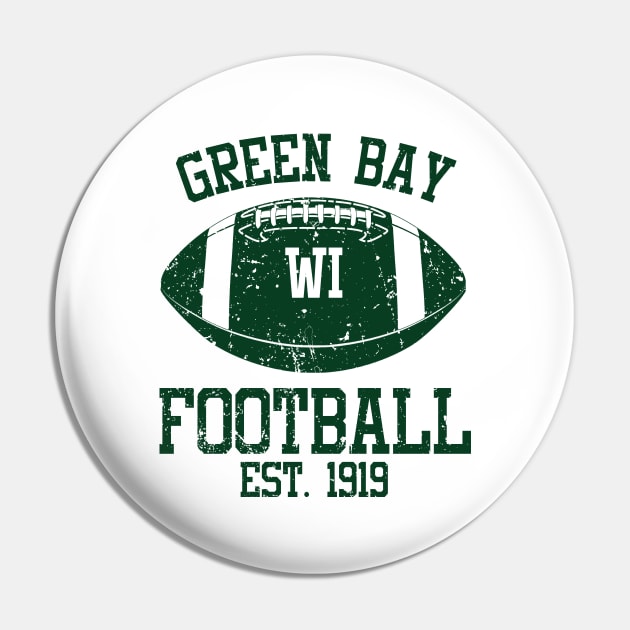 Green Bay Football Fan Gift Present Idea Pin by Bestseller