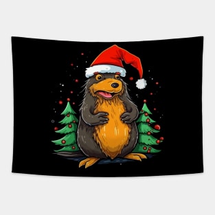 Platypus Christmas Tapestry