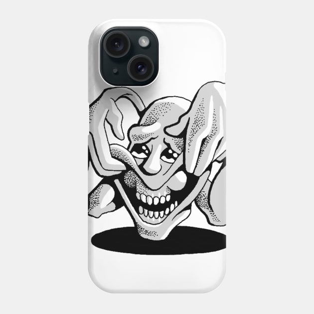 Forced Smile Phone Case by emilpytlik