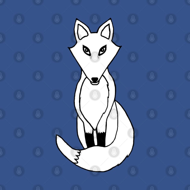 White Fox by BlakCircleGirl