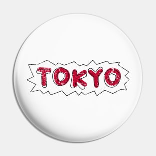 Tokyo city Japan Pin