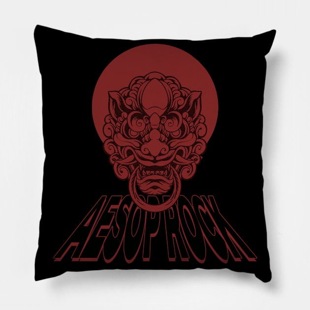 Aesop Rock Pillow by Soysip