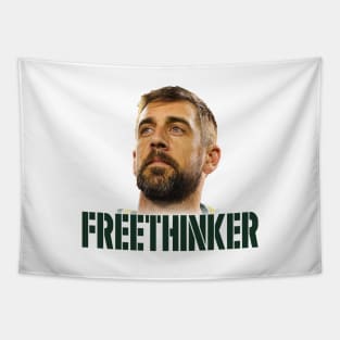 Aaron Rodgers Free Thinker Tapestry