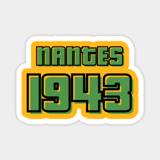 Nantes 1943 Magnet