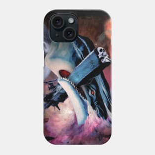 Captain Harlock VS. Moby Dick in the Sea of Stars (CPT. HARDLUCK ALBUM COVER) Phone Case