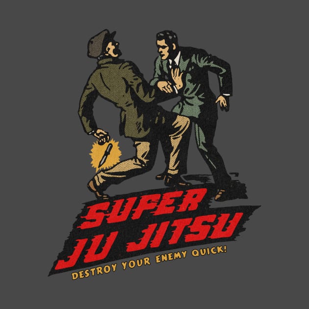 Vintage Ju Jitsu Action by Kujo Vintage