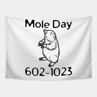 National Mole Day Tapestry