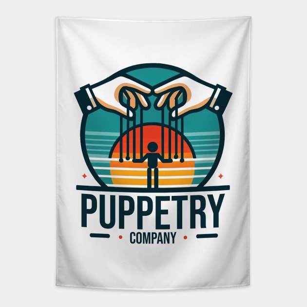 Puppetry Company Tapestry by ThesePrints