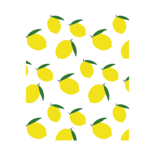 Simple Lemon Pattern T-Shirt