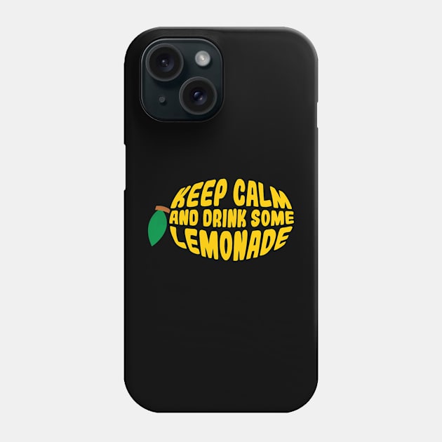 Lemonade Stand CEO Phone Case by TheBestHumorApparel