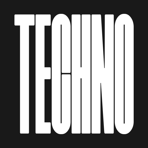 techno logo by lkn