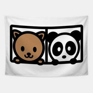 Year of the Dog Panda Bambu Brand Chinese New Year Tapestry