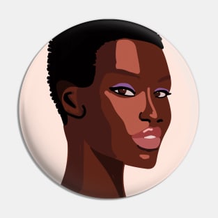 Black girl Pin