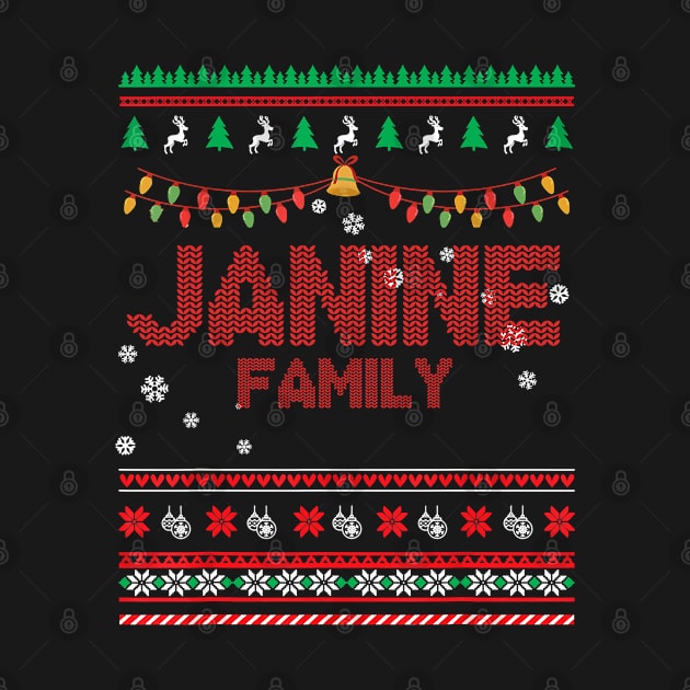 Janine Family Christmas, Name Xmas , Merry Christmas, Name , Birthday, Middle name by sketchraging
