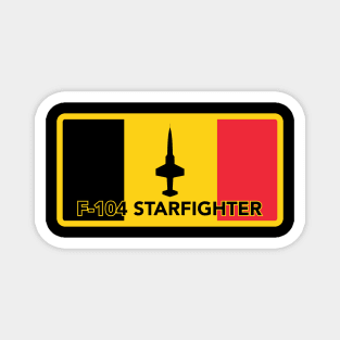 Belgian F-104 Starfighter Magnet