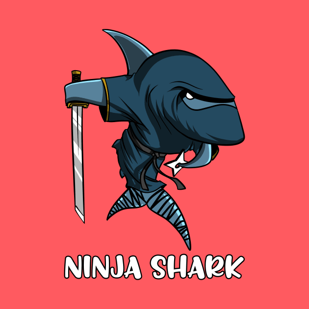 Ninja Shark Samurai by underheaven