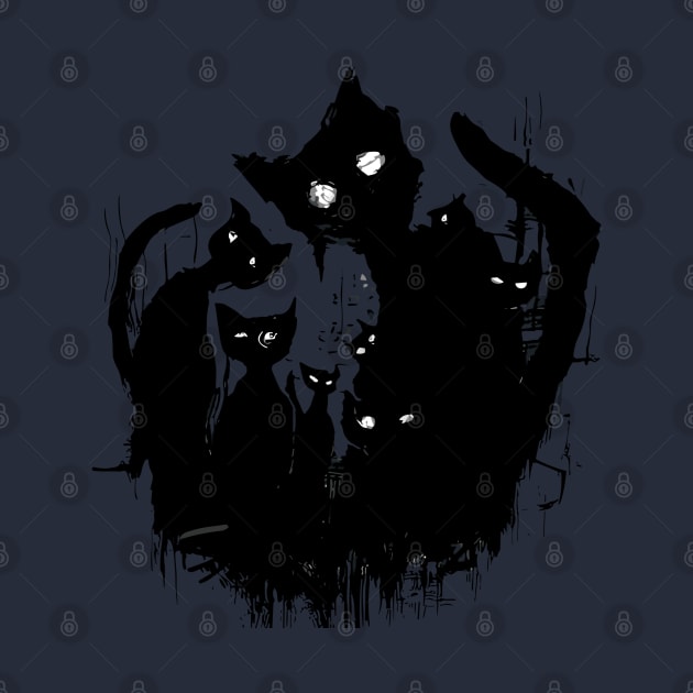 Black Cats by NerdsbyLeo