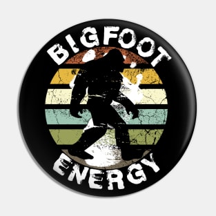 Bigfoot Energy Sasquatch Mythical Hairy Creature Pin