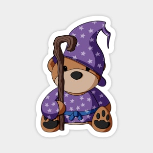 Wizard Teddy Bear Magnet