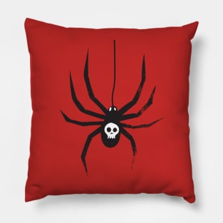 Skull Spider Pillow