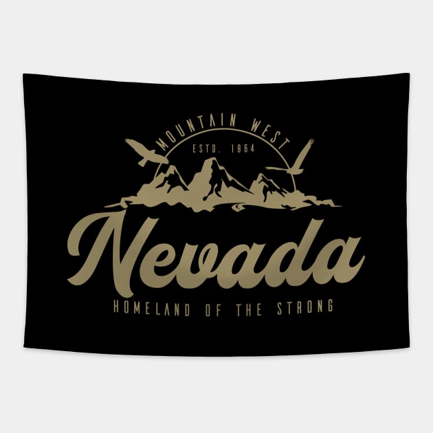 USA, Mountain states, Nevada Gold classic Tapestry by NEFT PROJECT