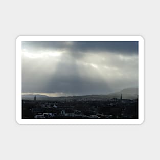 Between two church spires - Edinburgh, Scotland Magnet