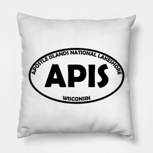 Apostle Islands National Lakeshore oval Pillow