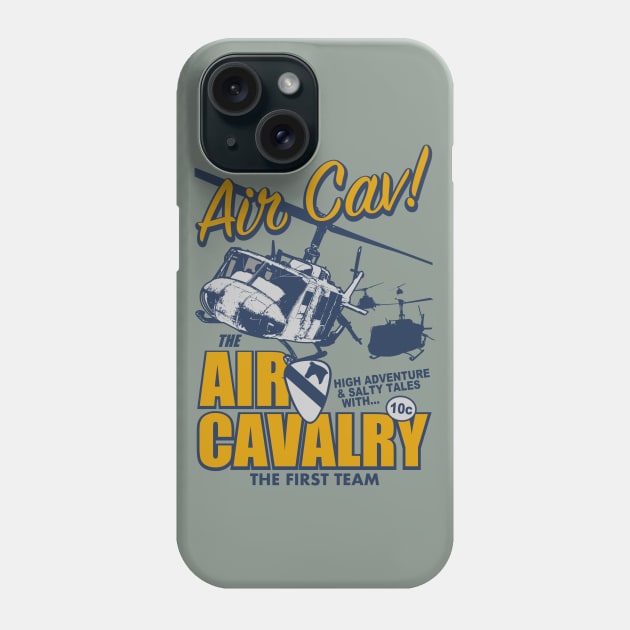 Air Cav - Air Cavalry The First Team Phone Case by TCP