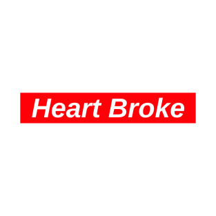 Heart Broke // Red Box Logo T-Shirt