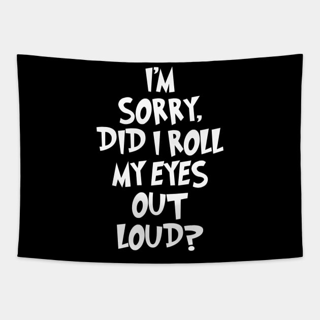 I'm sorry did I roll my eyes out loud Tapestry by captainmood