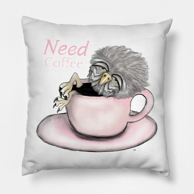 Need Coffee Pillow by msmart