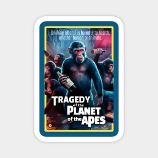 Tragedy of the Planet of the Apes Magnet