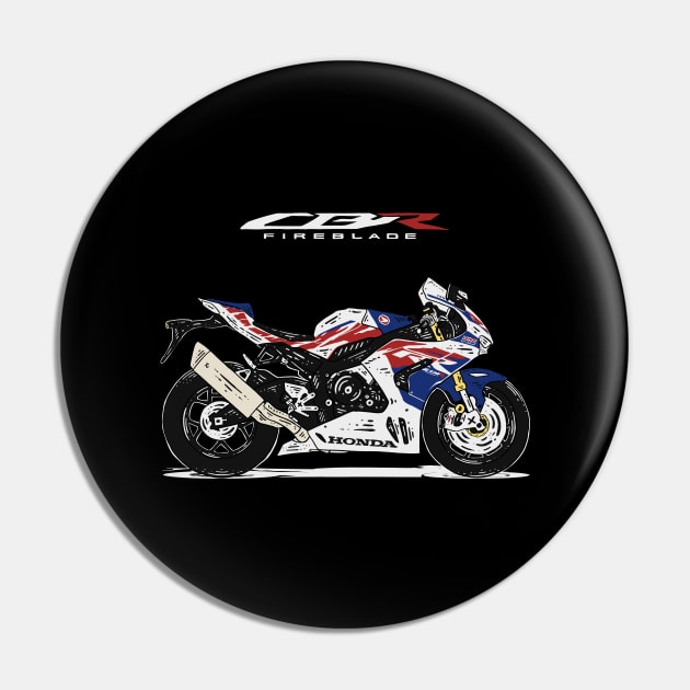 CBR1000RR-R Fireblade SP - Dark edition Pin by Hilmay