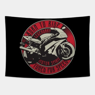 Born to ride Tapestry