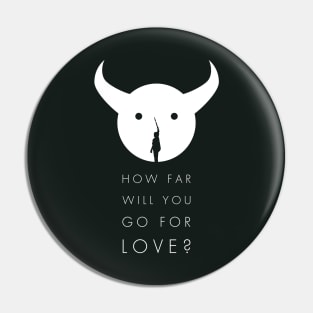 Shadow of the Colossus - Love white Pin