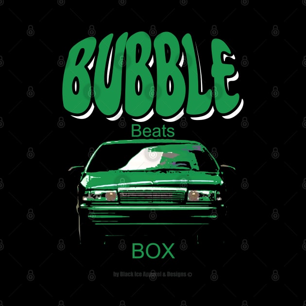 Caprice Bubble Beats Box Green by Black Ice Design