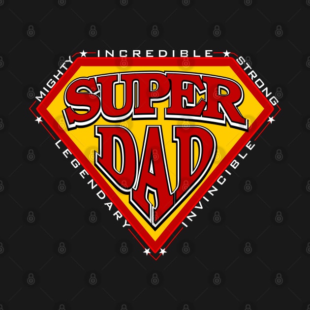 Super Dad by The Printee Co