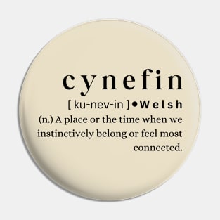 Cynefin Pin