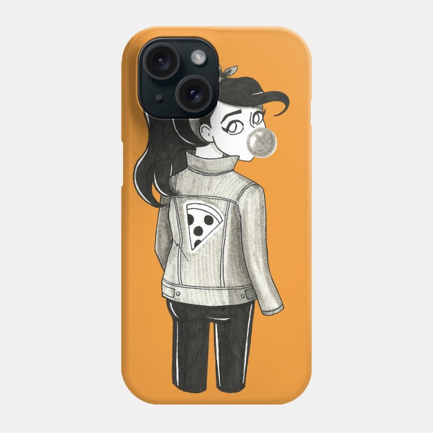 Pizza Girl Phone Case by conshnobre