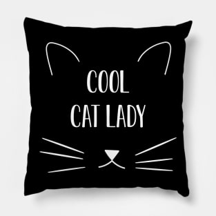 Cat - Cool Cat Lady Pillow