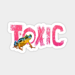 Toxic Frog (Pink) Magnet