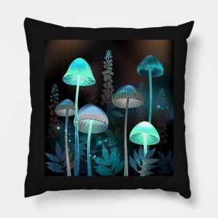 Night Toadstools Pillow