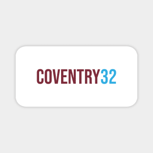 Coventry 32 - 22/23 Season Magnet