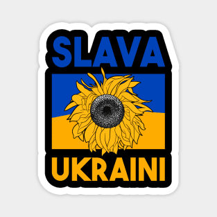 Ukraine. Slava Ukraini. Magnet