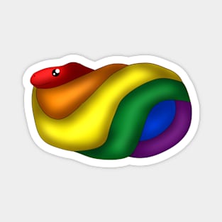 Rainbow Snake Magnet