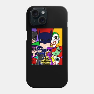 Bats vs the city Phone Case